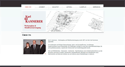 Desktop Screenshot of kammererform.com